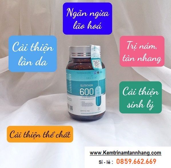 vien-uong-tri-nam-glutathion-600-vien